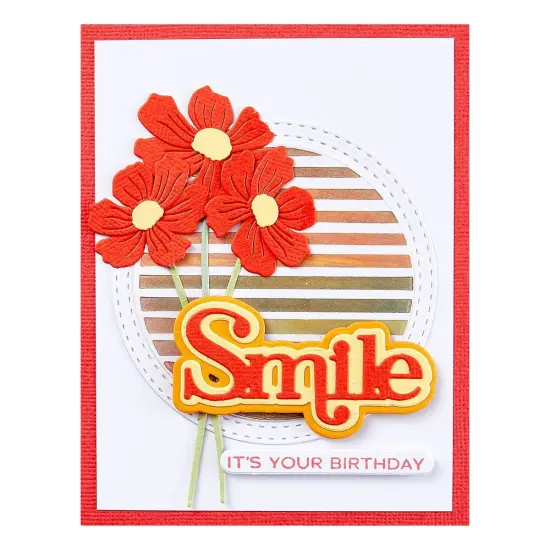 Spellbinders Etched Dies By Lisa Horton-Layered Anemone, Spotlight Frames {4}