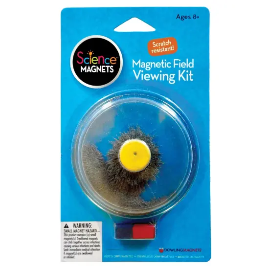 Magnetic Field Viewing Kit with Steel Filings {1}