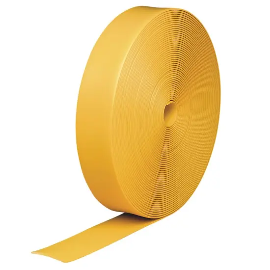 S&S Worldwide Roll-Out Vinyl Floor Lines, 2-1/2"W x 33'L. Cut 3/32" Thick Roll to Create Boundry Lines for Sports and Games. Made from Soft, Lay-Flat Vinyl with Tapered Edges. {1}