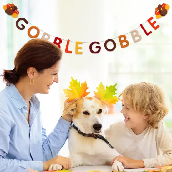 Thanksgiving Felt Banner (Thanksgiving) {2}