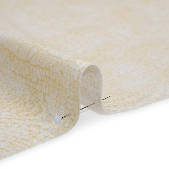 1 Yard 100% Cotton Quilting Fabric Shortbread Abstract Print, 44" Width {3}