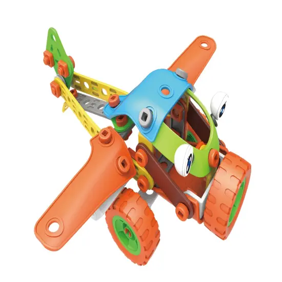 Black+Decker Constructor - 5 Models In 1 Includes: 136 Plastic Pcs to Build 5 Different Models {2}