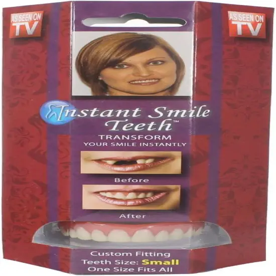 Instant Smile Billy Bob Deluxe Costume Teeth Size Small {1}