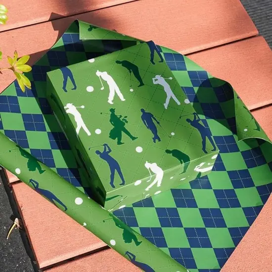 LaRibbons 17" X 33' Reversible Wrapping Paper | Mothers Day & Fathers Day {2}