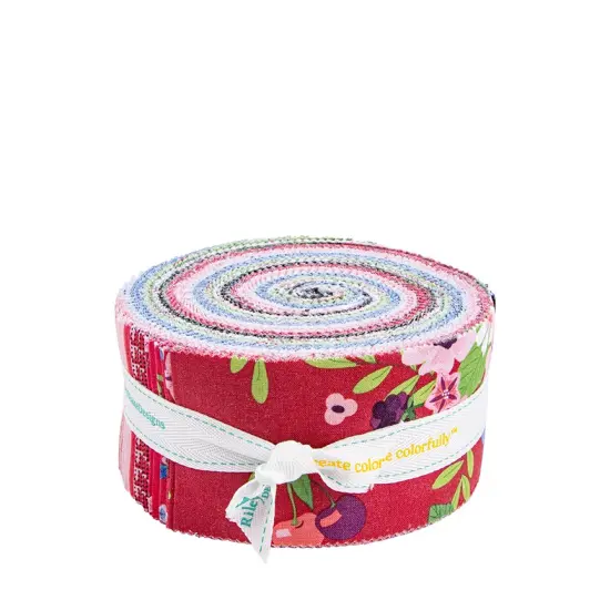 Cloudburst 2.5" Strip Roll (Jelly Roll / Rolie Polie) by Jill Finley for Riley Blake (RP-16180-40) {1}