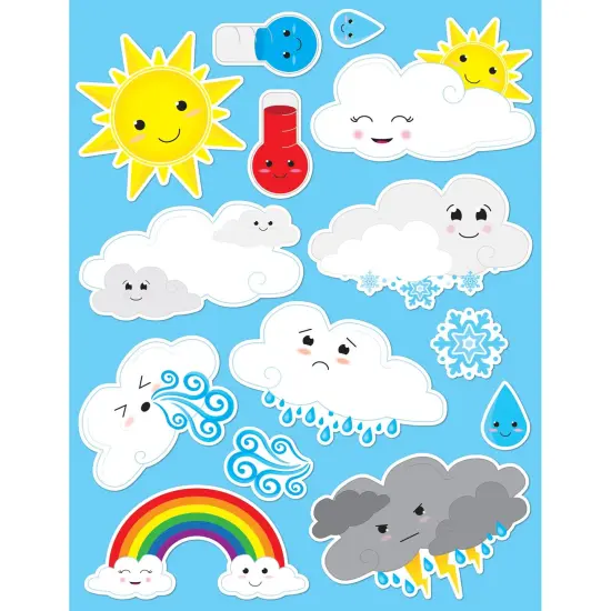Die-Cut Magnets, Cute Weather {1}