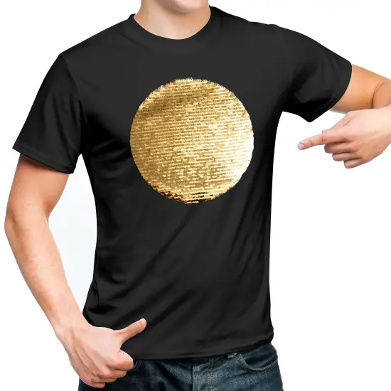 Craft Express Gold Sequin Round-Gold, 7.4"X7.4", 2 pack {5}