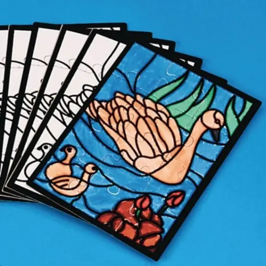 Mini Velvet Art Puzzles (Pack of 24) {4}