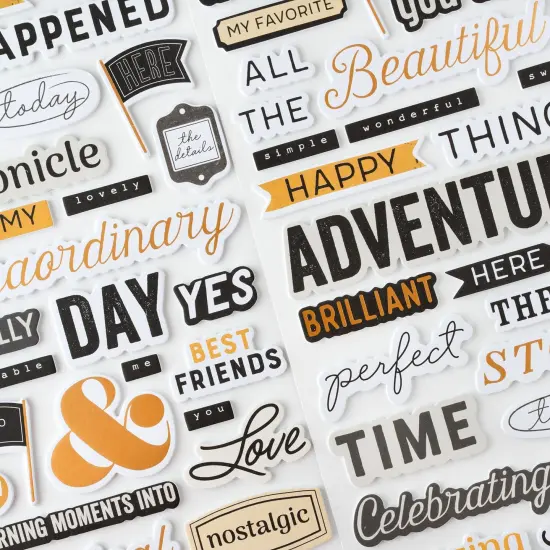 Bo Bunny Charmed Chronicles Thickers-Phrase {5}