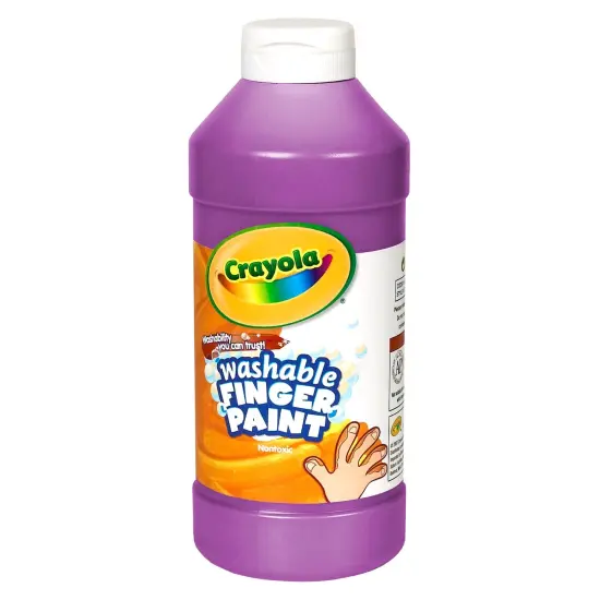 Washable Finger Paint, Violet, 16 oz {1}