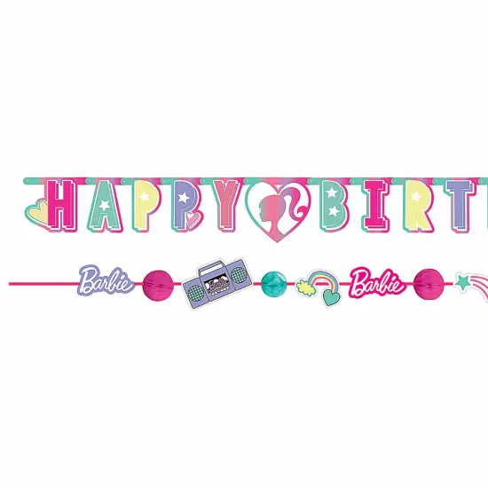Barbie&reg; Dream Together Happy Birthday Banner 2 Pc. {4}