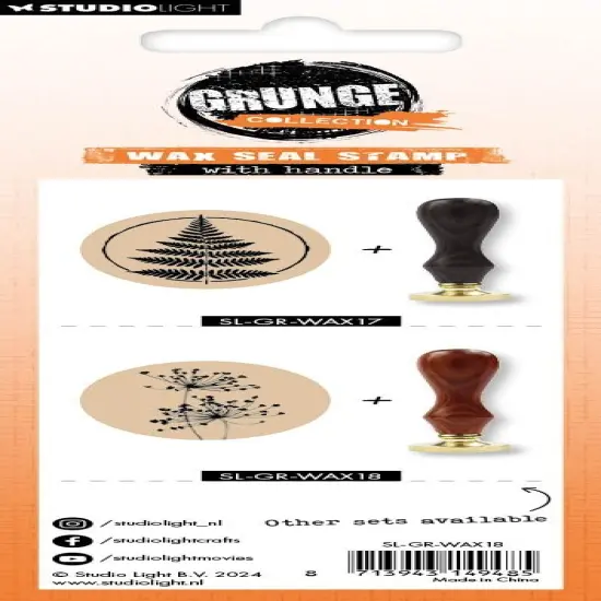 Studio Light Grunge Wax Stamp-Nr. 18 {2}