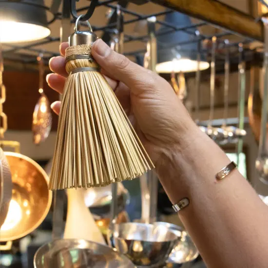 Unique Decorative and Functional Straw Broom Poke Cake Tester Baking Accessory {3}