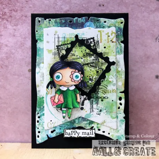 AALL And Create Double-Sided Cardstock A5-Colourburst Melody {3}