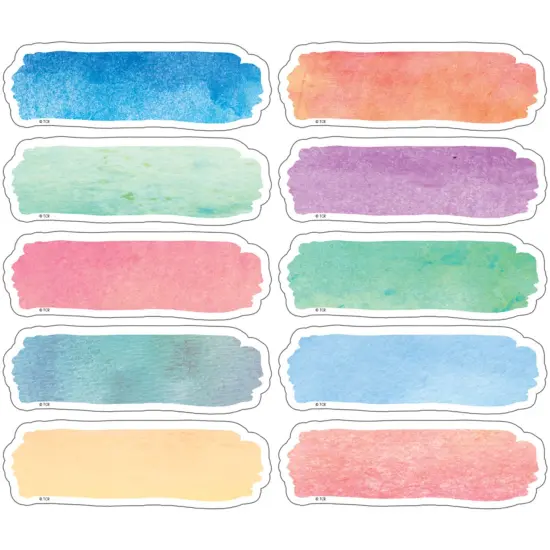 Watercolor Labels Magnetic Accents {1}