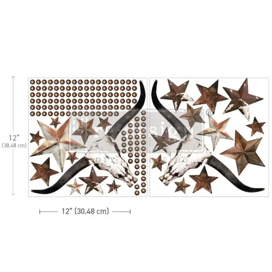 Prima Re-Design Maxi Transfers-Wild West Whispers {1}