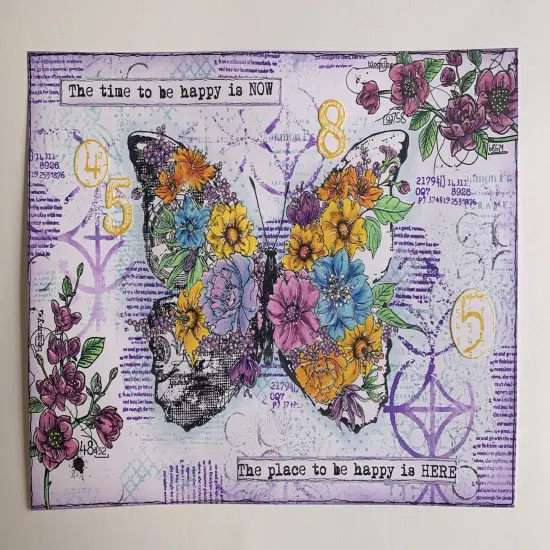 AALL And Create Stencil 6"X6"-Broken Circles {5}