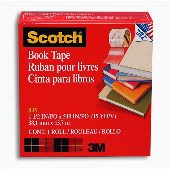 Book Tape, 1-1/2 in x 15 yd Roll {1}
