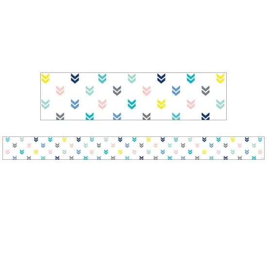 Calm & Cool Colorful Mini Chevrons EZ Border, 48 Feet {1}