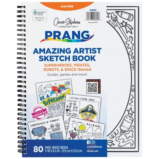 Prang Amazing Artists Sketch Book {1}