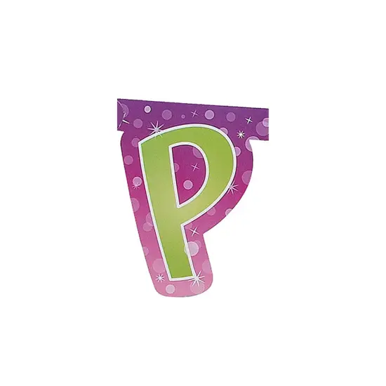 Happy Birthday Rainbow Sparkle Banner {3}