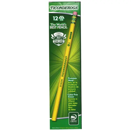 No. 2 Pencils, Unsharpened, Pack of 12 {1}
