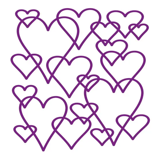 Crafter's Companion Mask-Entwined Hearts {4}