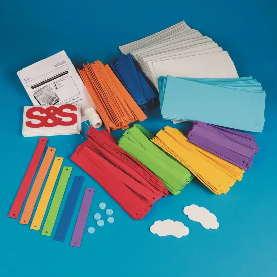 Foam Rainbow Mobiles Craft Kit (Pack of 48) {3}