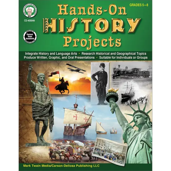 Hands-On History Projects Resource Book, Grades 5-8 {1}