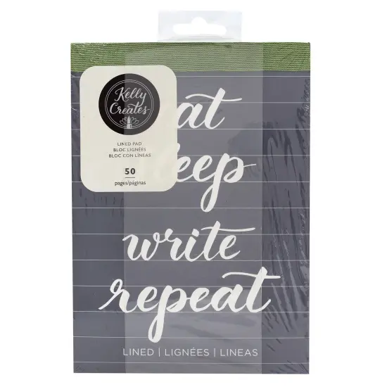 PRACTICE PAD - AC - KELLY CREATES - 6X8 - TRAVEL - LINED - 50 SHEETS 348290 {1}