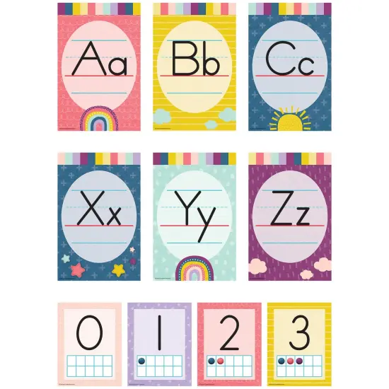 Oh Happy Day Alphabet Bulletin Board Set {1}