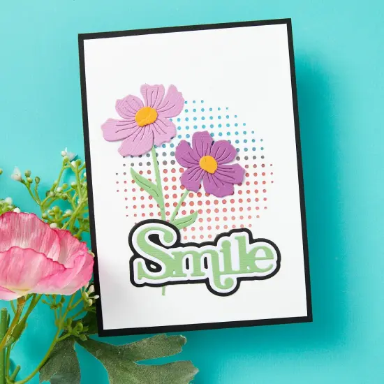 Spellbinders Press Plate By Lisa Horton-Cirle Duo, Spotlight Frames And Florals {5}