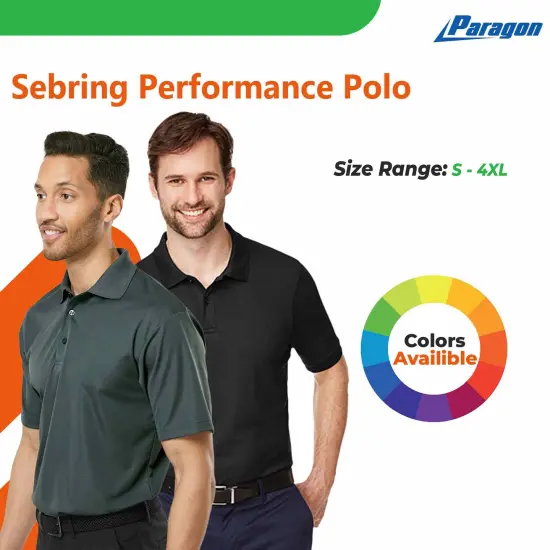 Paragon&reg; Sebring Performance Polo Deep navy {3}