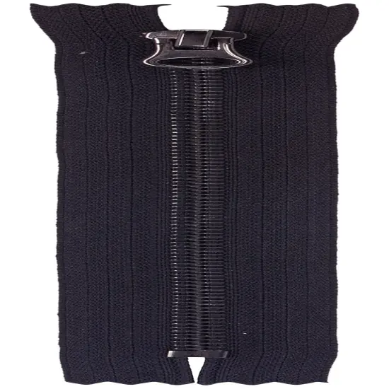 Coats Gunmetal Closed End Zipper 14"-Black {3}