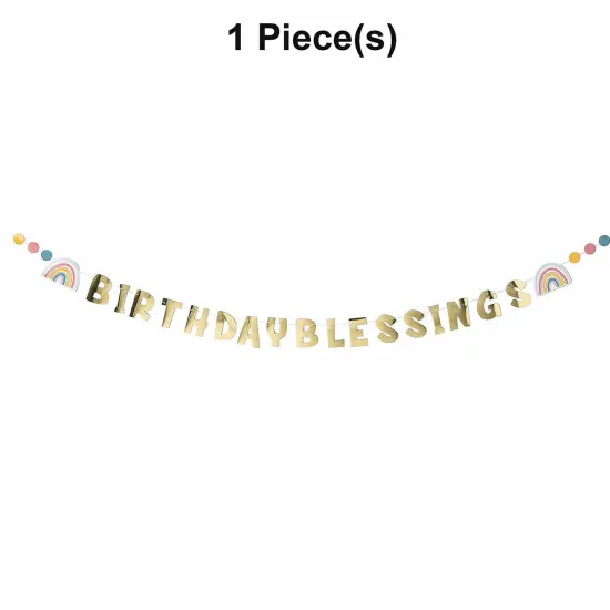 Birthday Blessings Happy Birthday Garland {1}