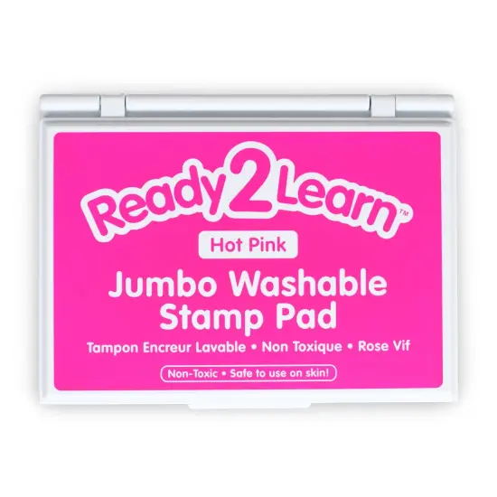 Jumbo Washable Stamp Pad - Hot Pink - 6.2"L x 4.1"W {1}