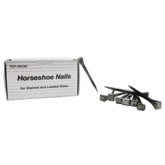 Aanraku Steel Horseshoe Nails &ndash; 2'' Long, 100/Box {2}