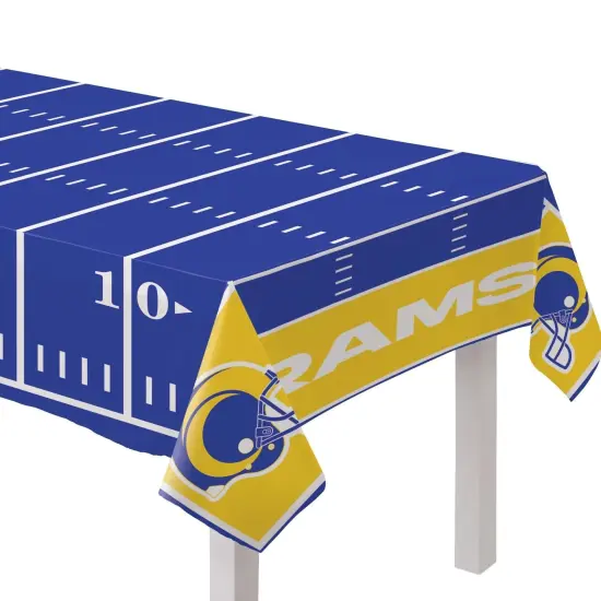 Los Angeles Rams Plastic Table Cover - 54" x 96" {1}