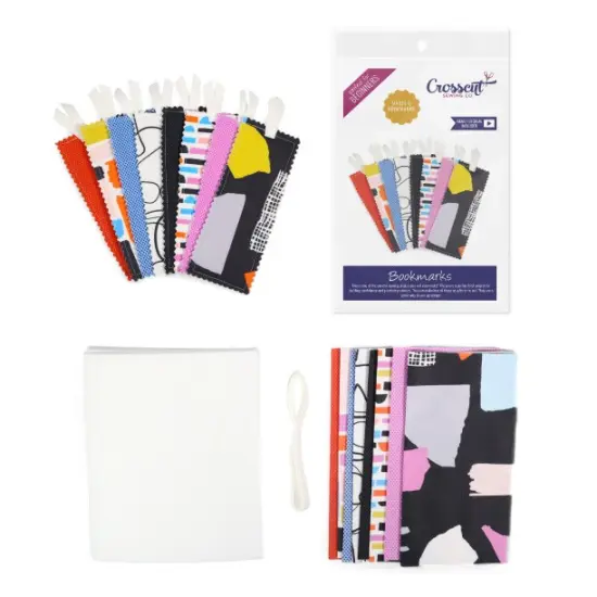 Crosscut Sewing Co.&reg; Bookmark Sewing Project Kit for Beginners Variety {6}