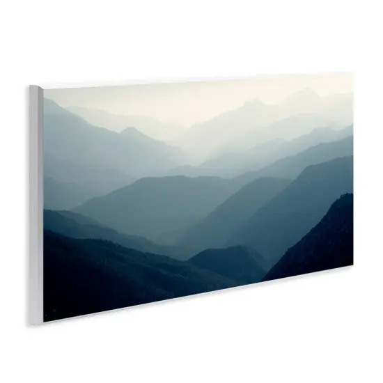 Stupell Industries Foggy Blue Mountains Wall Plaque Design by Gemma Bardot {3}