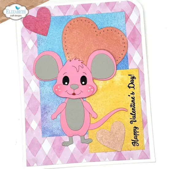 Elizabeth Craft Metal Die-Big Mouse {4}
