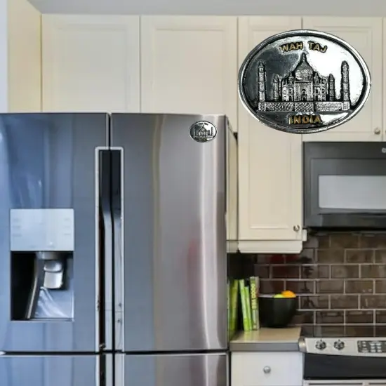 India Fridge Magnet Souvenir, Refrigerator Magnets, Indian Return Gift, India Taj Mahal ,indian Rickshaw, Elephant, Om Magnet, Hindu God Goddess, Desi Gifting {7}