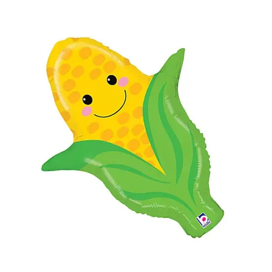 Betallic&reg; 27 Inch Produce Pals Corn Balloon {3}