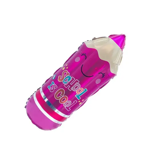 LA Balloons&reg; 29 Inch Back To School Pencil Pink Balloon {2}