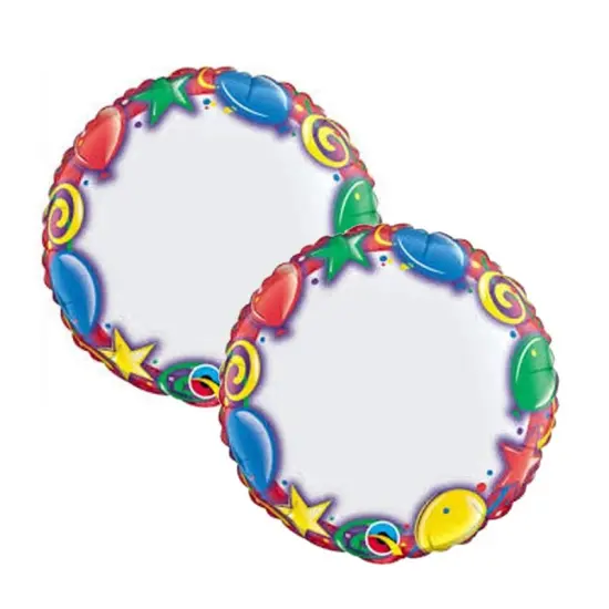 Qualatex&reg; Your Message Balloon 18 Inch {2}