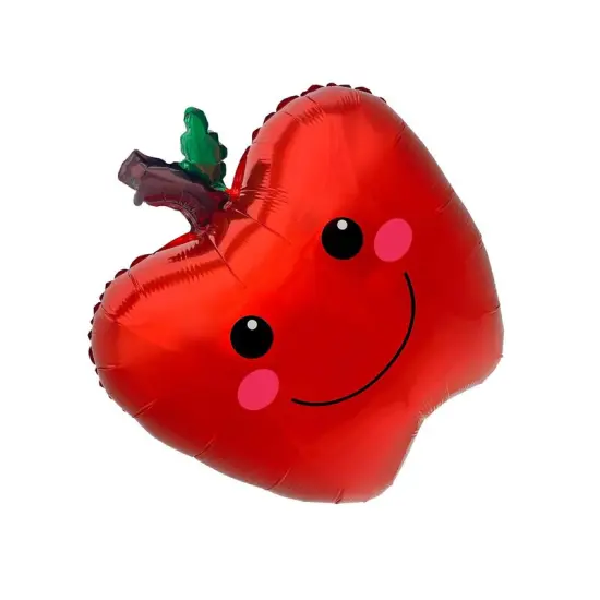 LA Balloons&reg; 19 Inch Smiling Apple Balloon {3}