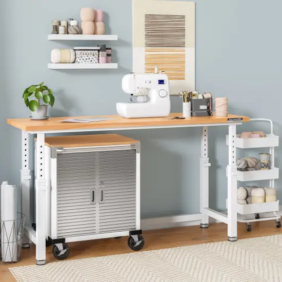 Seville Classics UltraHD 2-Door Cabinet Red {6}