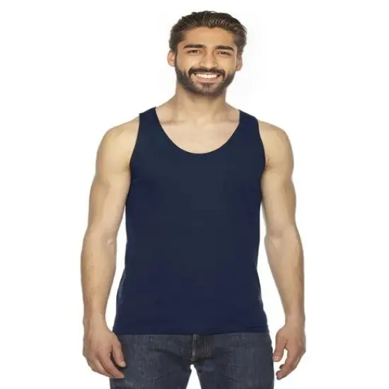 American Apparel&reg; Unisex Fine Jersey Tank - 2408 Black {8}