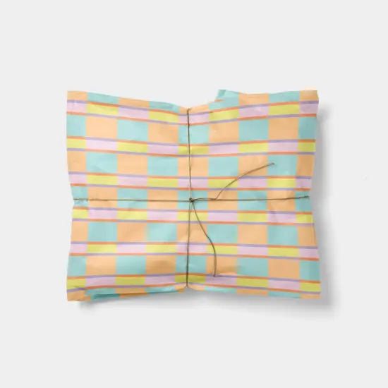 Checker and Stripe Gift Wrap VI {1}