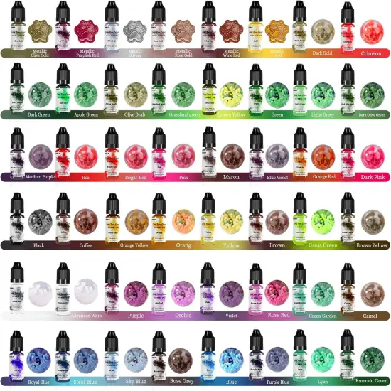 48 Bottles Vibrant Colors High Concentrated {2}
